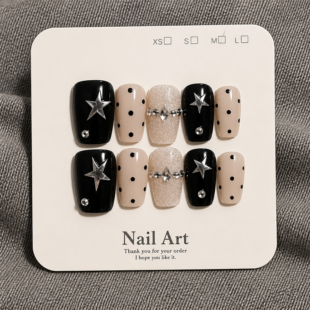 Black Star Nails